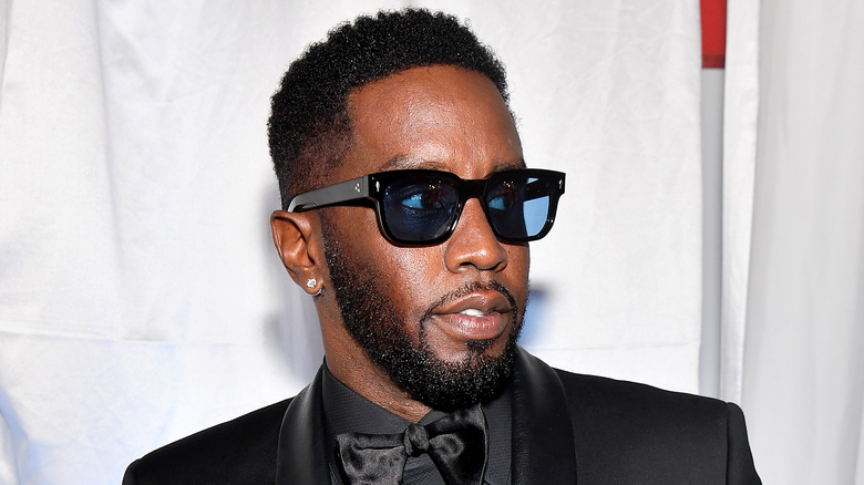 Diddy looking to the side