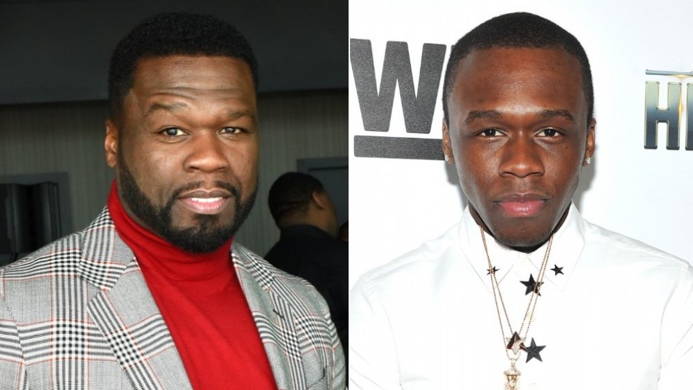 50 Cent and his son Marquise Jackson