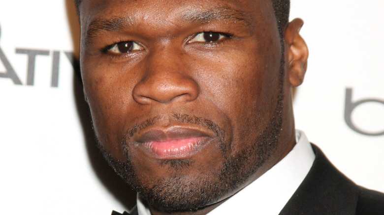 50 Cent on the red carpet