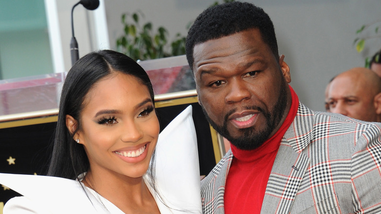 Jamira Haines and 50 Cent