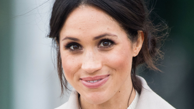 Meghan Markle smiling