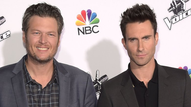 Blake Shelton and Adam Levine