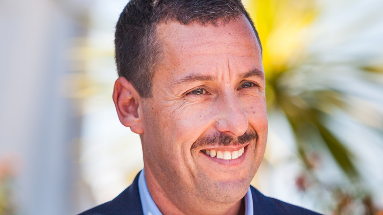 Adam Sandler smiling