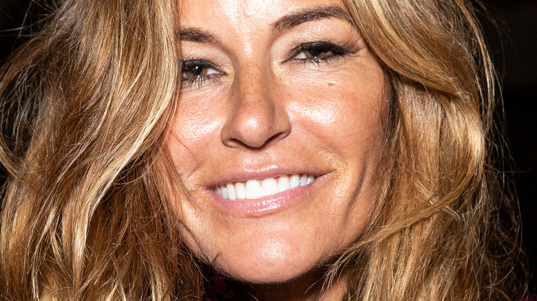 Kelly Bensimon on the red carpet at fashion week