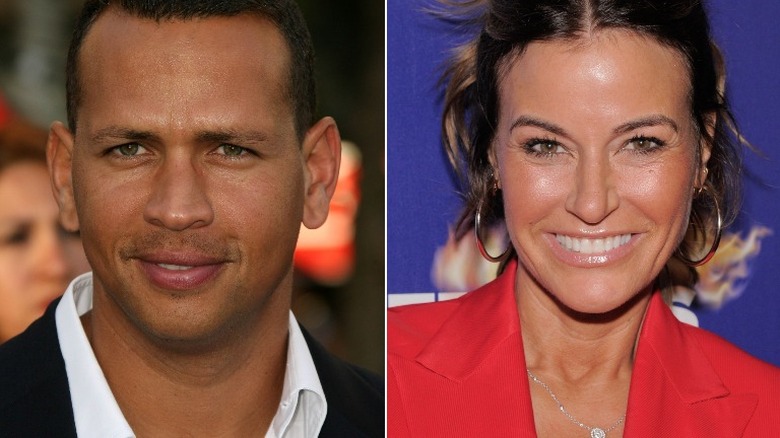 Side by side of A.Rod and Kelly Bensimon