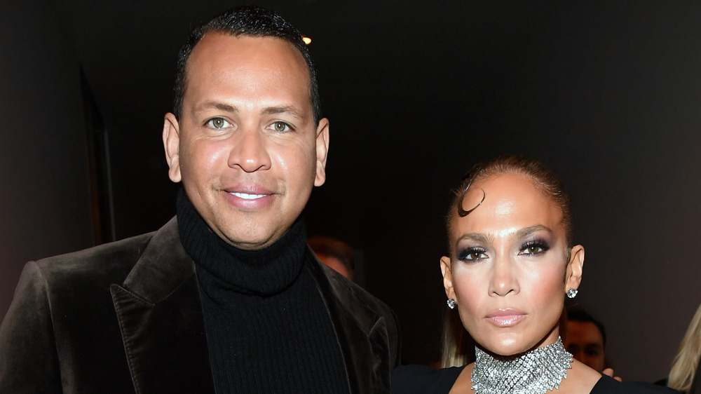 Alex Rodriguez and Jennifer Lopez together