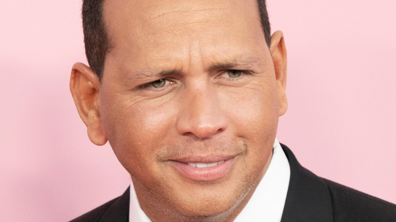 Alex Rodriguez on the red carpet