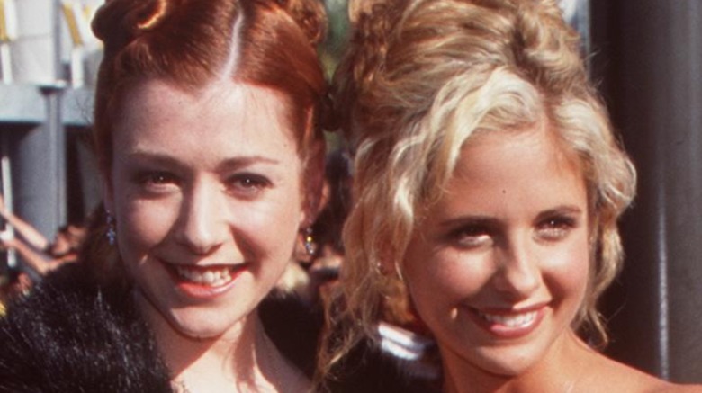 Alyson Hannigan and Sarah Michelle Gellar