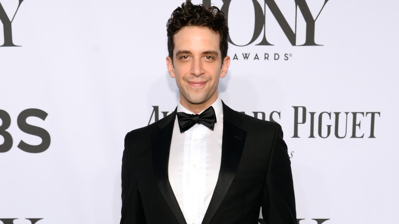 Nick Cordero on the Tony Awards red carpet