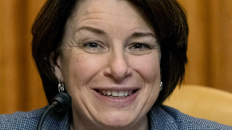 Amy Klobuchar smiling