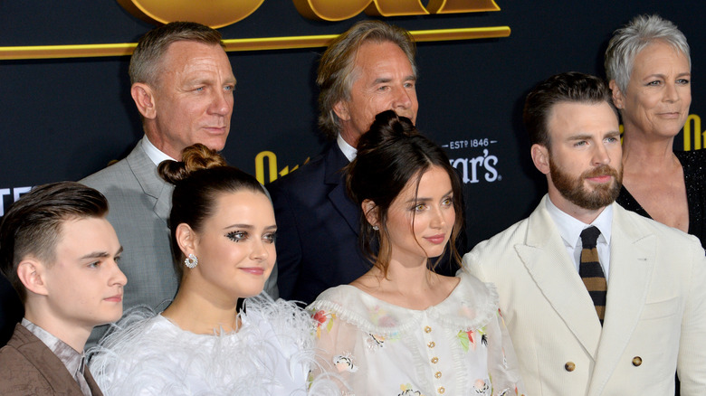The cast of "Knives Out" at the movie's premiere