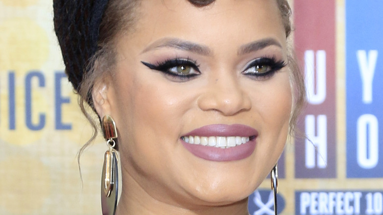 Andra Day on the red carpet 