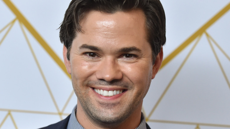 Andrew Rannells on the red carpet 