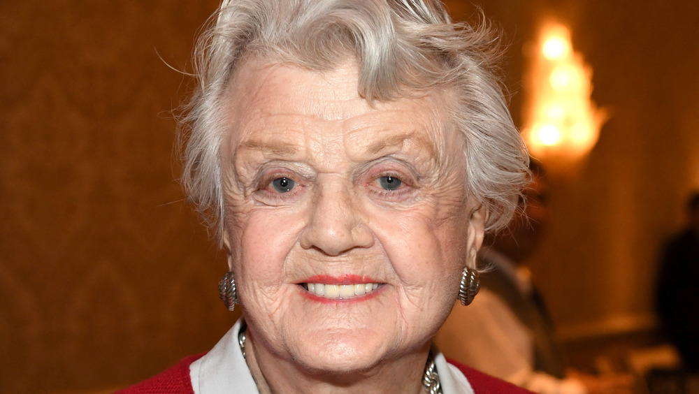 Angela Lansbury smiling