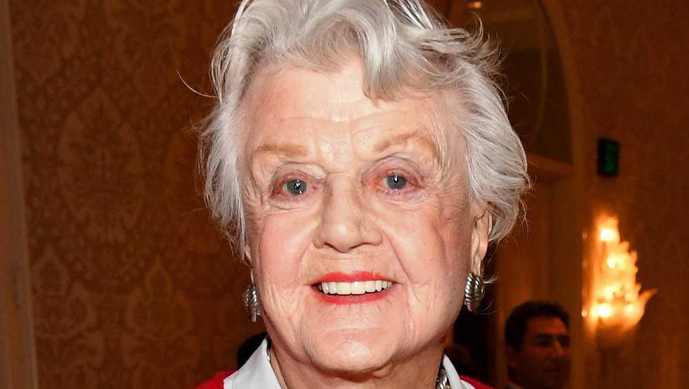 Angela Lansbury smiling