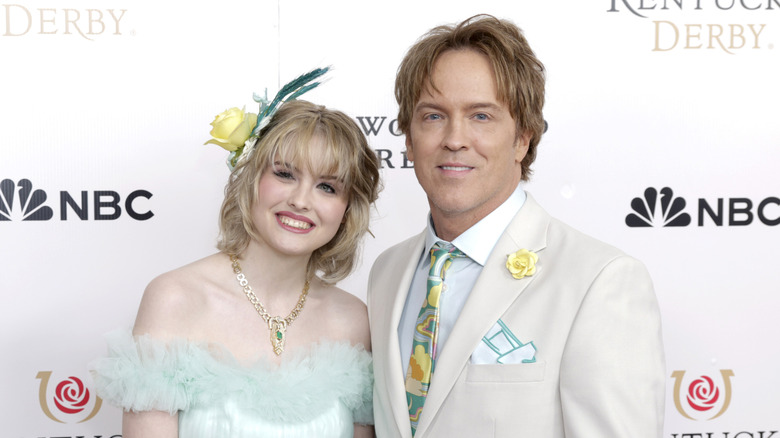 Larry and Dannielynn Birkhead at Kentucky Derby 151