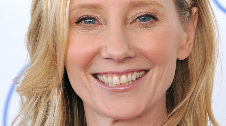 Anne Heche smiles