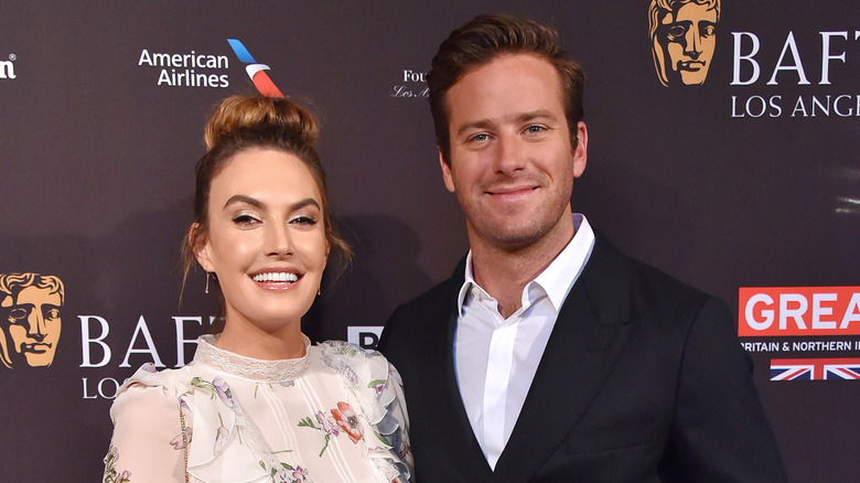 Elizabeth Chambers and Armie Hammer