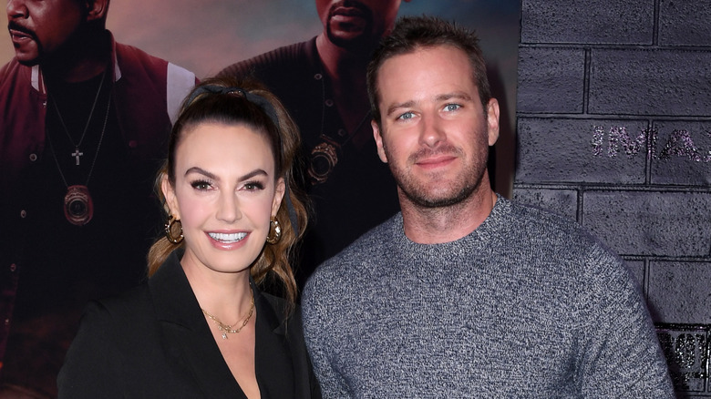 Elizabeth Chambers and Armie Hammer