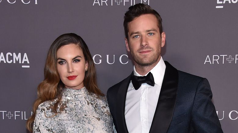 Elizabeth Chambers and Armie Hammer