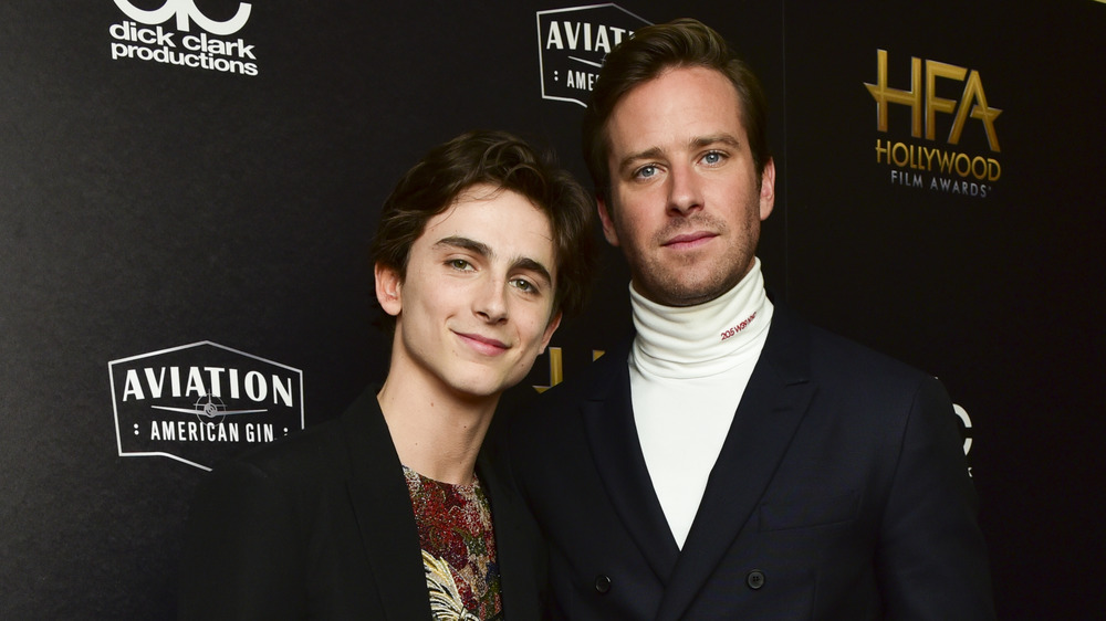 Armie Hammer, Timothee Chalamet