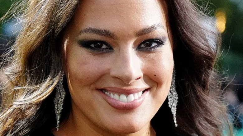 Ashley Graham smiling at 2022 MTV Video Music Awards