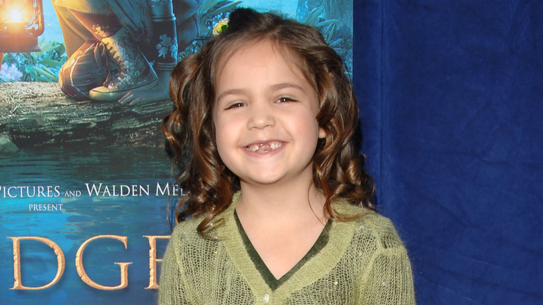 Young Bailee Madison at premiere of The Bridge to Terabithia