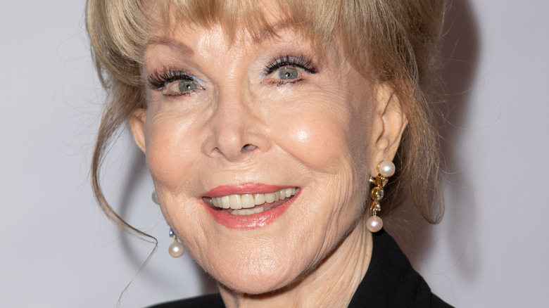 Barbara Eden smiling in 2018.