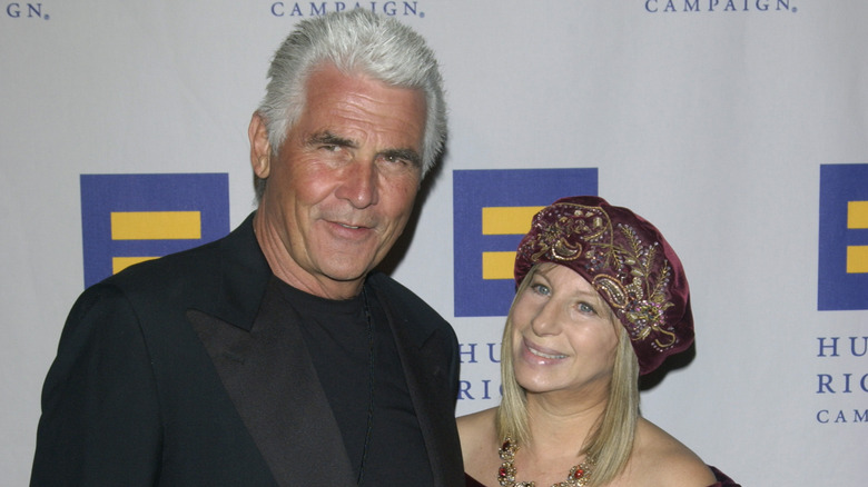 James Brolin and Barbra Streisand smiling