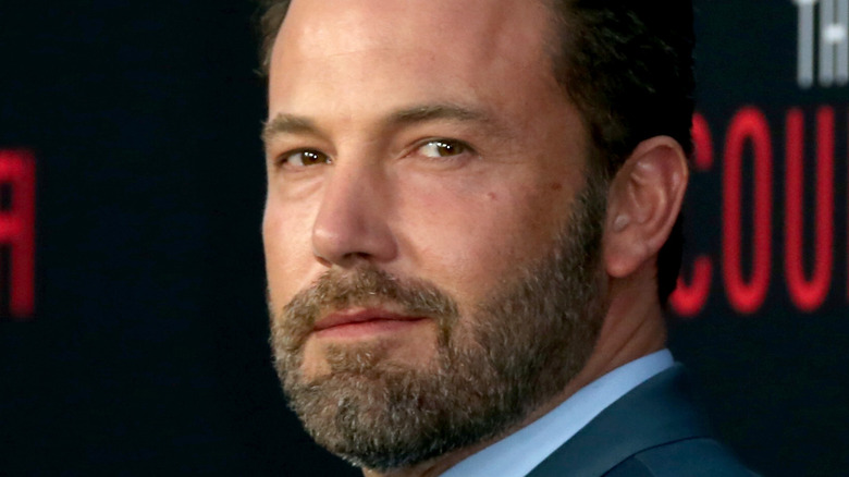 Ben Affleck attending premiere of Warner Bros Pictures' "The Accountant"