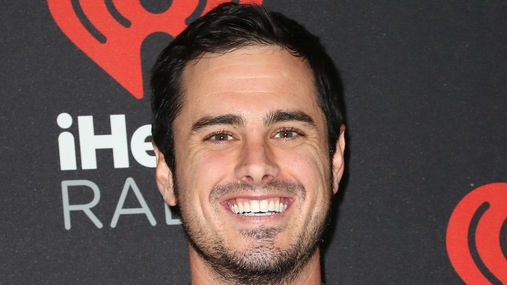 Ben Higgins posing on the red carpet