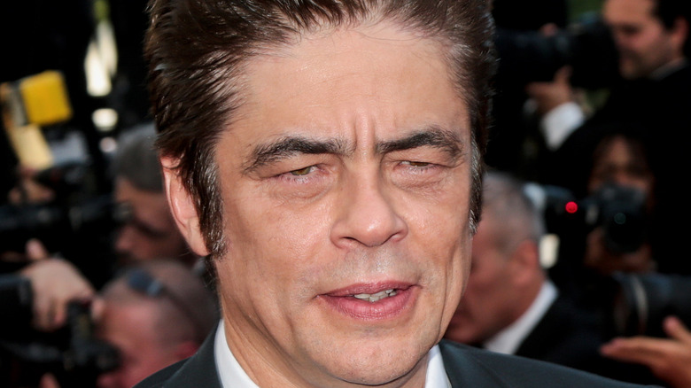 Benicio del Toro on red carpet