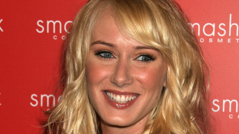 Kimberly Stewart on red carpet
