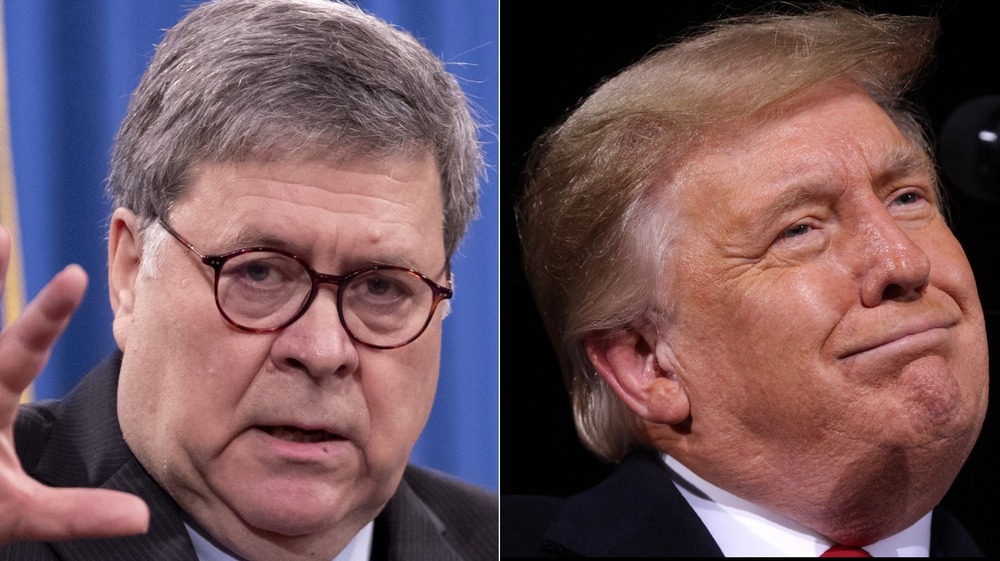 BIll Barr, Donald Trump 