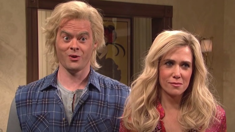 Screenshot of Bill Hader in the SNL skit "The Californians"