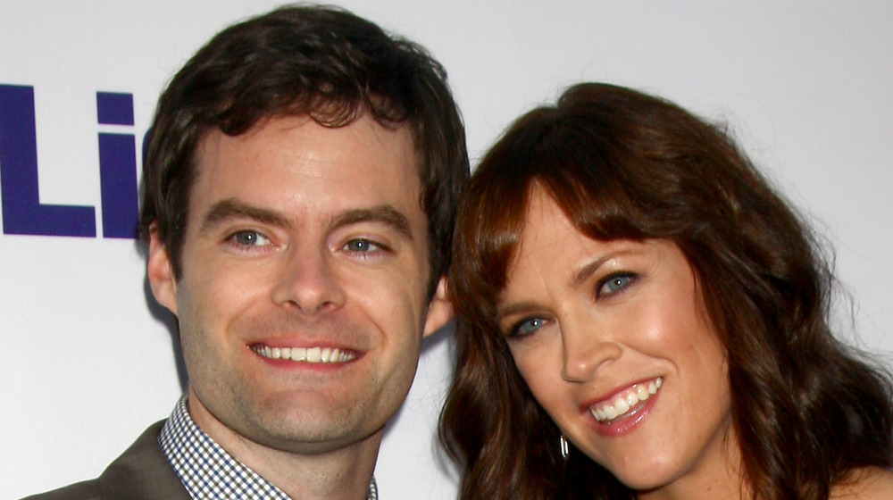 Bill Hader and Maggie Carey, The To Do List red carpet