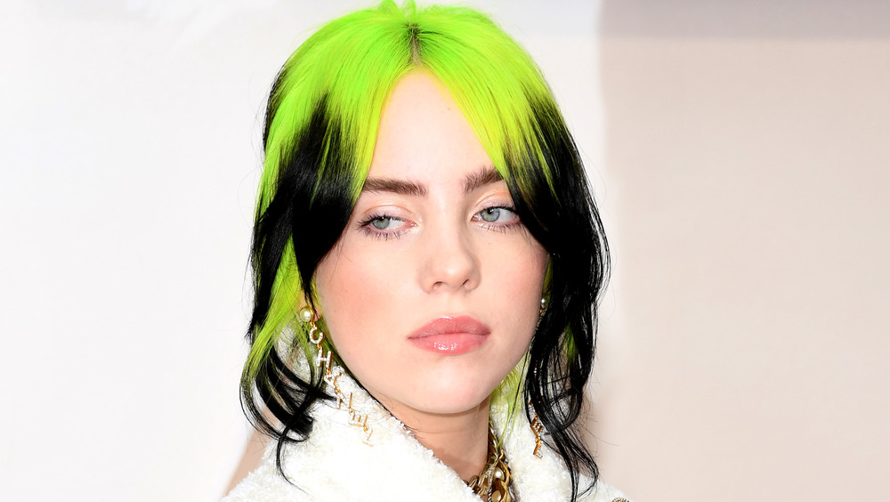 Billie Eilish on the 2020 Oscars red carpet
