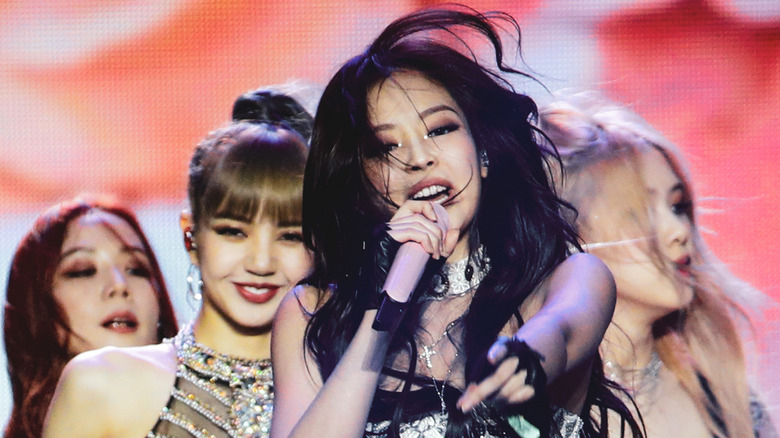 BLACKPINK performing together
