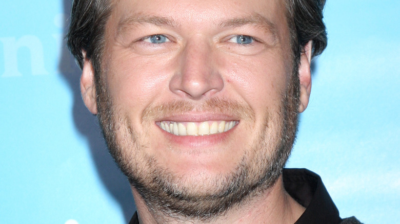 Blake Shelton smiling