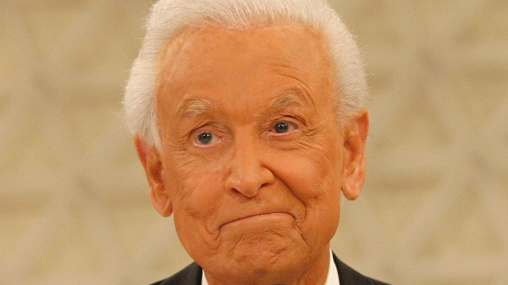 Bob Barker smirking