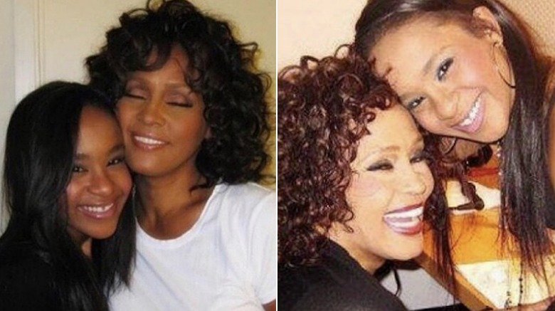 Bobbi Kristina and Whitney Houston