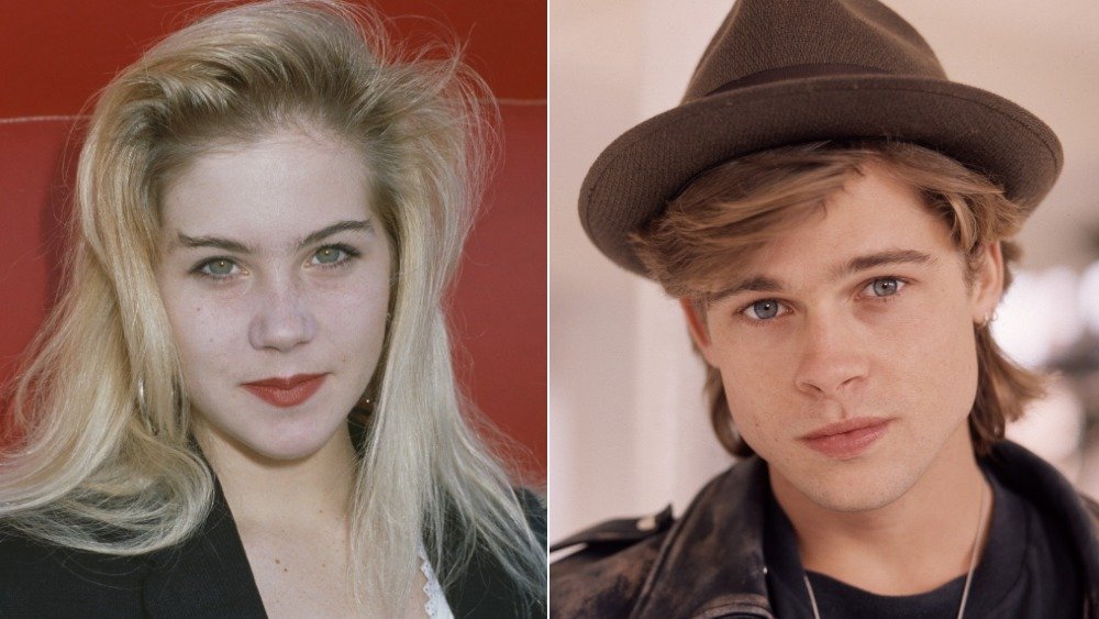 Christina Applegate, Brad Pitt