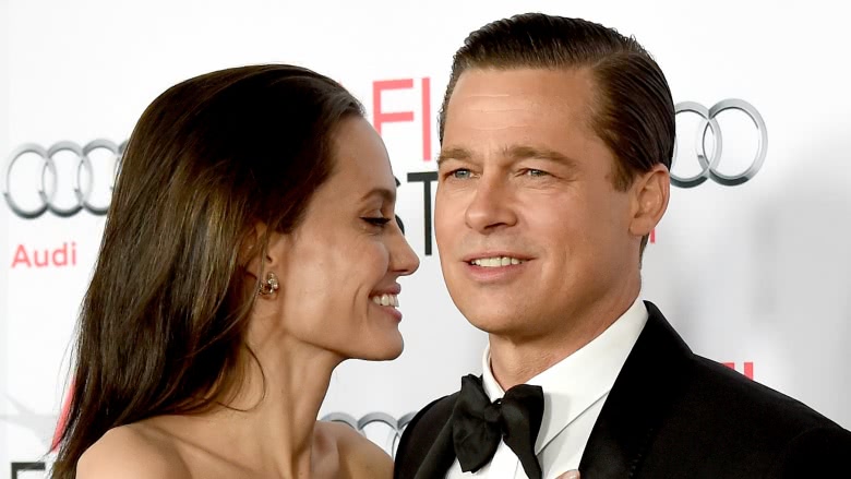 Angelina Jolie and Brad Pitt