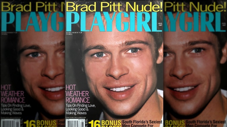 Brad Pitt Playgirl
