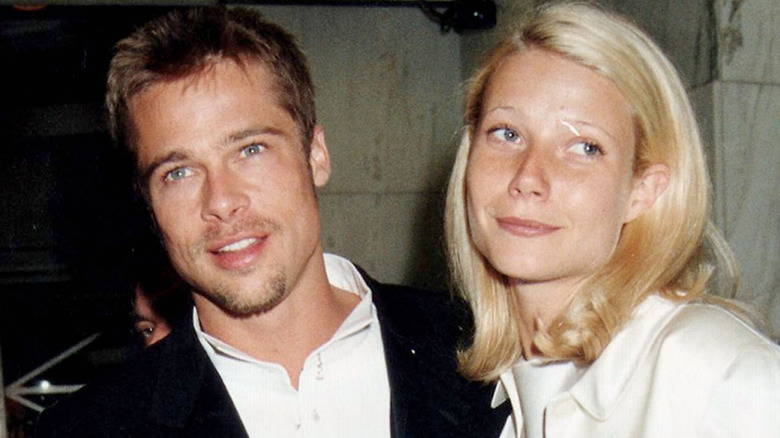 Brad Pitt Gwyneth Paltrow engagement