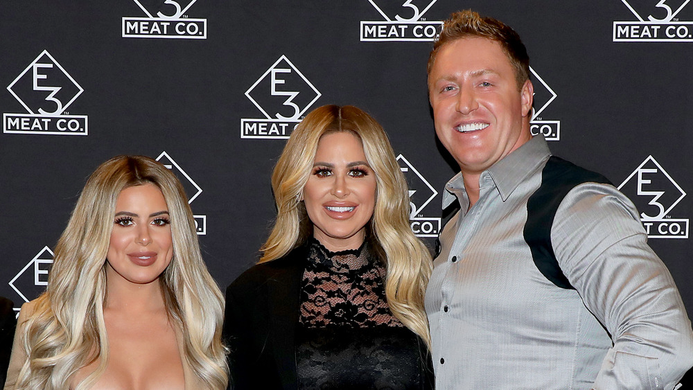 Brielle, Kim, and Kroy Biermann