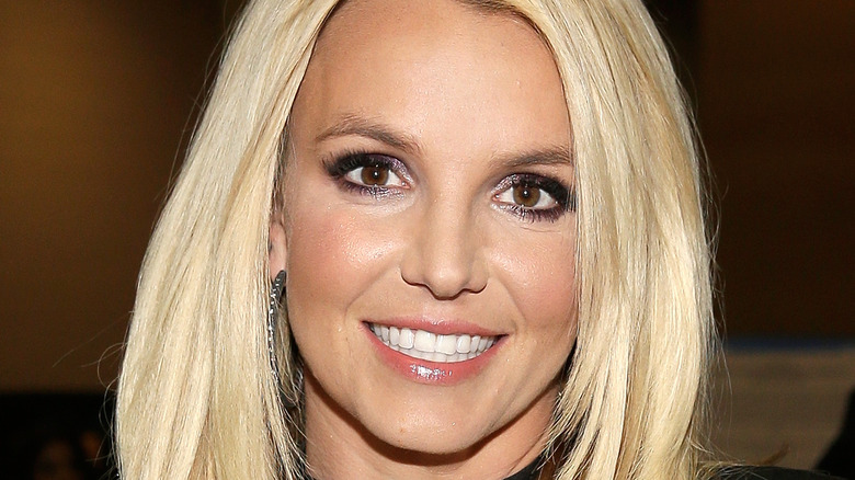 Britney Spears smiling