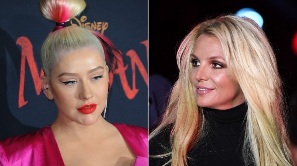 Christina Aguilera and Britney Spears