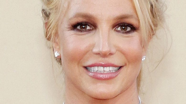 Britney Spears smiling 