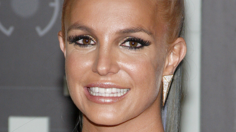 Britney Spears smiling